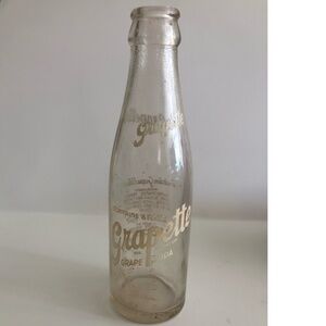 Vintage Grapette bottle